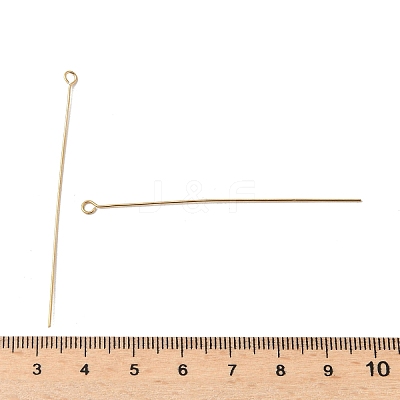 304 Stainless Steel Eye Pins STAS-K293-13G-0.6x60mm-1