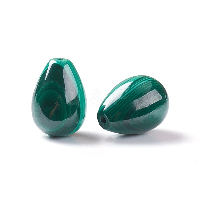 Natural Malachite Beads X-G-E557-14B-1