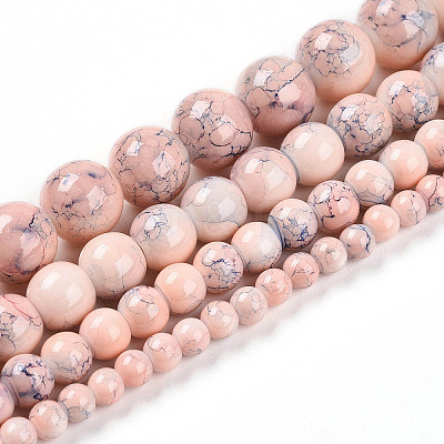 Baking Paint Glass Beads X1-DGLA-N003-10mm-C02-1