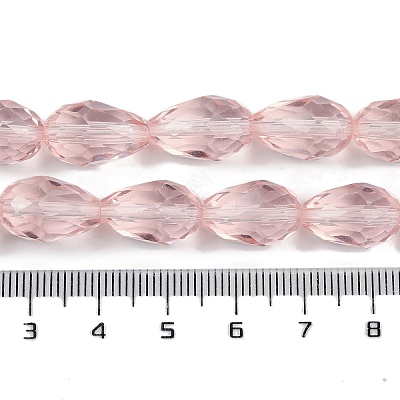 Transparent Glass Beads Strands EGLA-N013-T4mm-D18-1