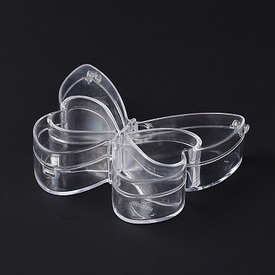 6 Grids Transparent Plastic Box CON-B009-01-1