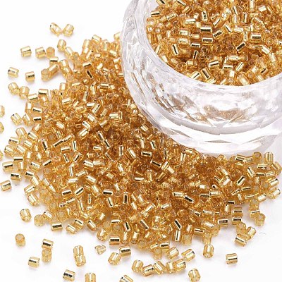 Glass Bugle Beads SEED-S032-08A-22B-1