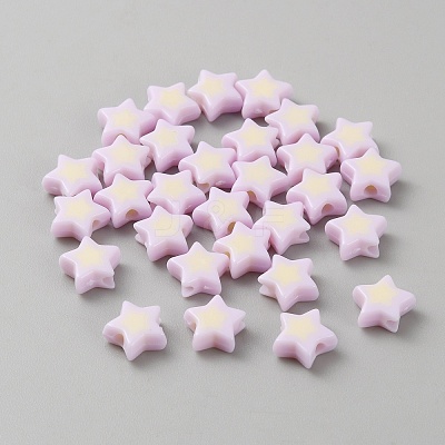 Opaque Acrylic Bead OACR-CJC0007-03E-1