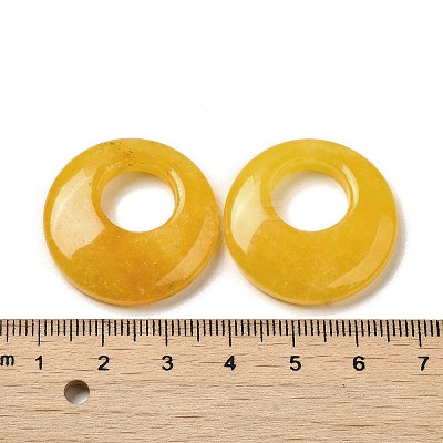 Natural Topaz Jade Pendants G-T122-76P-1