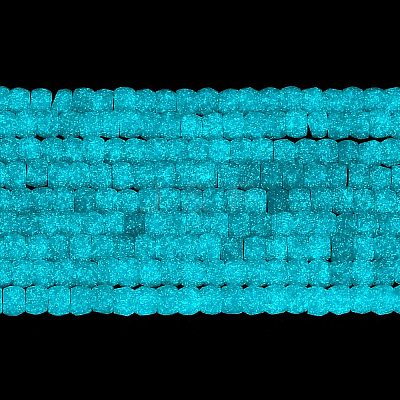 Synthetic Luminous Stone Beads Strands G-C086-01A-04-1