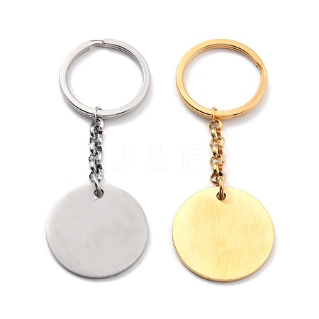 304 Stainless Steel Keychain KEYC-I115-06-1