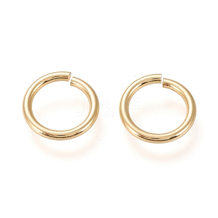 Brass Open Jump Ring KK-L006-017B-G-1