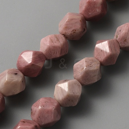 Natural Rhodonite Beads Strands G-WH0021-42B-1