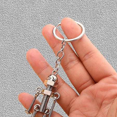 Zinc Alloy Keychains PW-WG02369-01-1