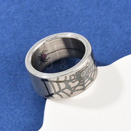 304 Stainless Steel Finger Rings RJEW-A074-02P-1