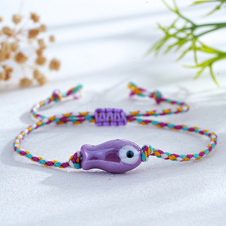 Handmade Porcelain Bead Adjustable Bracelets SL6185-2-1