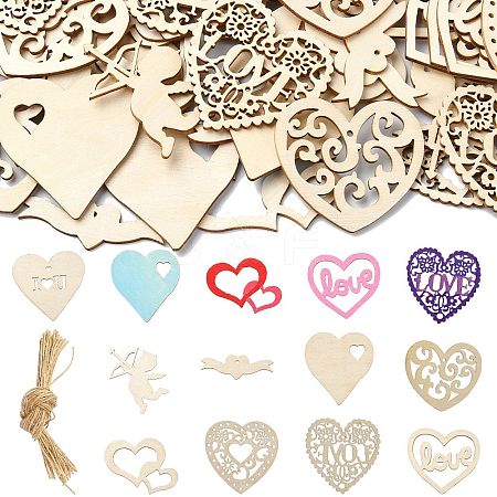 Wood Pendants WOOD-CJC0019-08-1