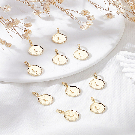 10Pcs Alloy Pendants FIND-LP0003-36L-1