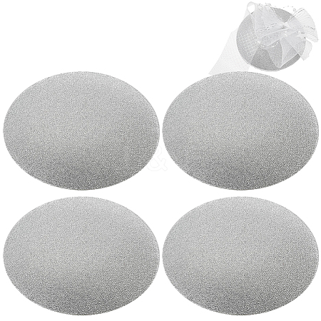 EVA Cloth Round Fascinator Hat Base for Millinery Magic LS-FIND-WH0152-947C-1