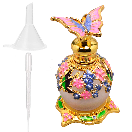 Gorgecraft 1Pc Glass Openable Perfume Bottle AJEW-GF0004-13-1