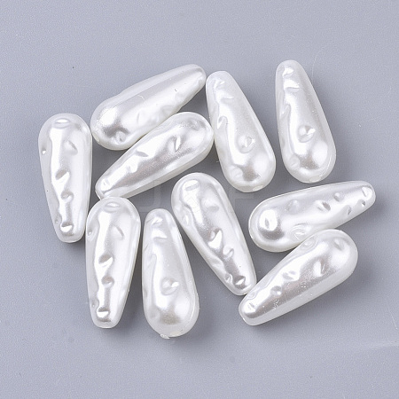 ABS Plastic Imitation Pearl Beads OACR-T022-07-1