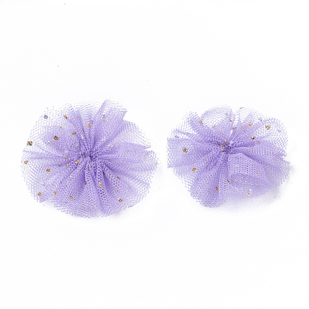 Organza Fabric Flowers FIND-R076-01D-1