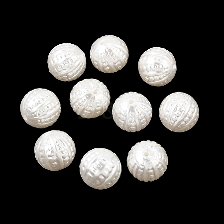 ABS Plastic Imitation Pearl Beads PL-CBA8DB3-15-1