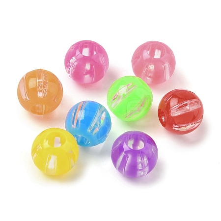 Transparent Acrylic Beads OACR-D309-03-1