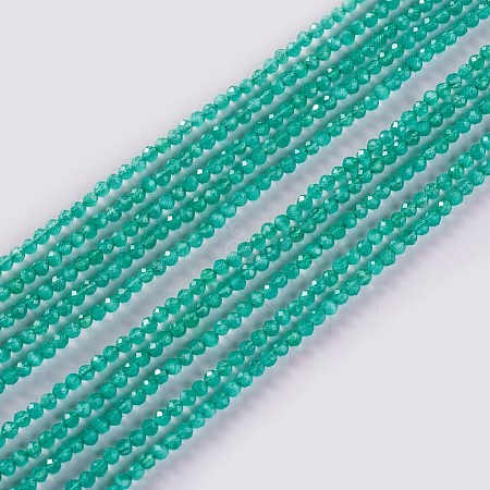 Glass Beads Strands EGLA-E057-02A-11-1