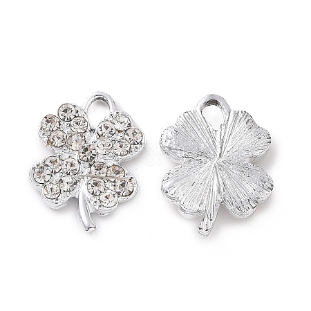 Alloy Crystal Rhinestone Pendants ALRI-C008-41P-1