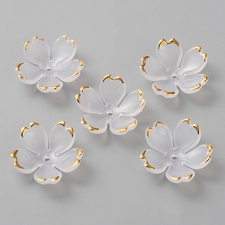 Acrylic Bead Caps OACR-CJC0002-04F-1