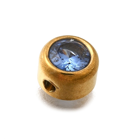 304 Stainless Steel Rhinestone Beads STAS-D310-05G-04-1