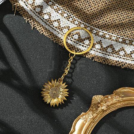 Flower Alloy Pendant KEYC-YW00061-01-1