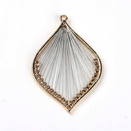 Alloy Leaf Pendant BT-TAC0010-01B-1
