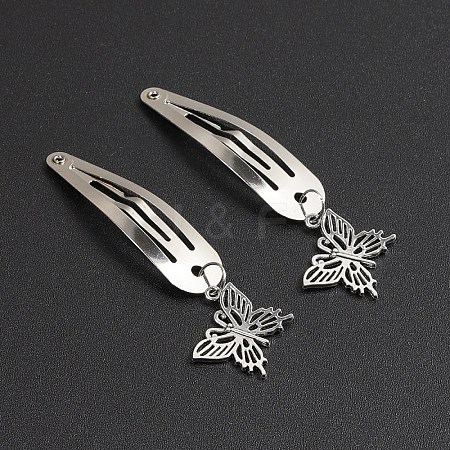 Alloy Snap Hair Clips PW-WG99FF8-04-1