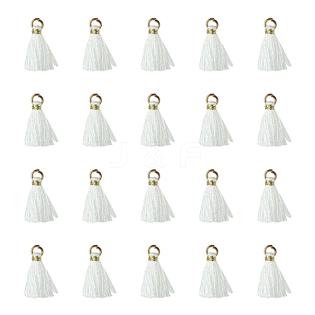 Polycotton(Polyester Cotton) Tassel Pendant Decorations FIND-YW0004-58C-1