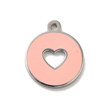 304 Stainless Steel Enamel Charms STAS-B074-03P-04-1