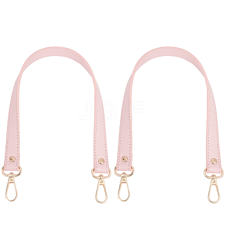 Imitation Leather Bag Handles PURS-WH0005-10G-03-1