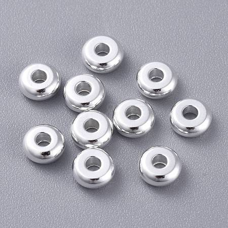 201 Stainless Steel Spacer Beads STAS-K210-44A-S-1