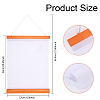Wall Mounted Brooch Jewelry Display Rolls ODIS-WH0001-61-2