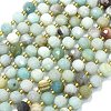 Natural Flower Amazonite Beads Strands G-K389-E72-01-1