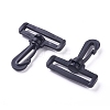 Plastic Swivel Lobster Claw Clasps LS-KY-WH0020-23D-1