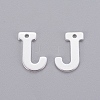 201 Stainless Steel Charms STAS-L232-007J-2