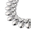 Non-Tarnish 304 Stainless Steel Bib Necklaces for Men  NJEW-Q340-08P-2