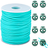8Pcs Plastic Cord Locks DIY-CP0011-87C-1