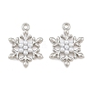 Alloy & ABS Plastic Pearl Pendants PL-CBAF039-01P-1