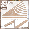 25Pcs Wood Ceiling Molding AJEW-OC0014-96A-2