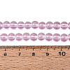 Transparent Glass Beads Strands GLAA-T032-T6mm-24-2