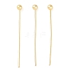 Brass Ball Head Pins KK-N254-49B-G-1