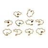 304 Stainless Steel Cuff Open Rings for Women GG-CBA7994-03G-2