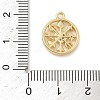 Brass Micro Pave Cubic Zirconia Pendants LS-KK-I380-20G-3