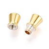 925 Sterling Silver Screw Clasps STER-T008-50G-02-3