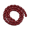 Opaque Glass Beads Strands GLAA-Z015-02G-2