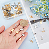 60Pcs 6 Style 304 Stainless Steel Stud Earring Findings STAS-DC0010-21-3