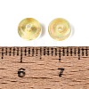 Baking Paint Electroplate Transparent Glass Beads EGLA-Q141-01A-A12-3